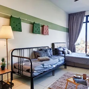  Appartement 2br Luxury Rooftop Swimming Pook Homestay@georgetown@10pax - 无敌美景两房民宿